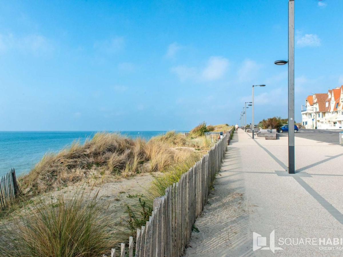 Appartement 3* Face Mer Avec Balcon, Cuisine Equipee, Parking Prive, Proche Club Nautique - Fr-1-672-3 Merlimont-Plage Kültér fotó